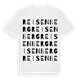 Reisenberg ordlek t-shirt