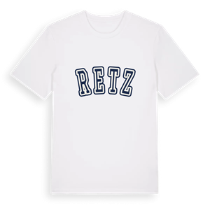 Retz college t-shirt – ekologisk bomull t-shirt från Pinshirt