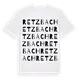 Retzbach ordlek t-shirt