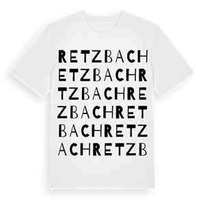 Retzbach ordlek t-shirt – ekologisk bomull t-shirt från Pinshirt
