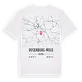 Rosenburg-Mold karta t-shirt