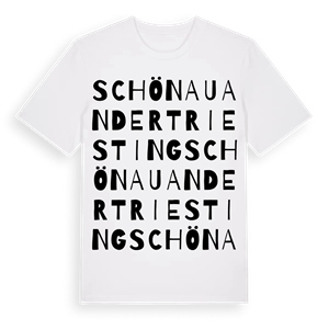 Schönau an der Triesting ordlek t-shirt – ekologisk bomull t-shirt från Pinshirt