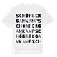 Schönberg am Kamp ordlek t-shirt