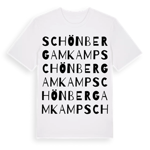Schönberg am Kamp ordlek t-shirt – ekologisk bomull t-shirt från Pinshirt