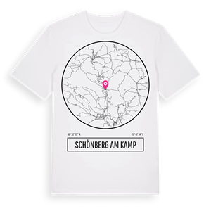 Schönberg am Kamp t-shirt – ekologisk bomull t-shirt från Pinshirt