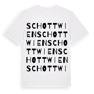 Schottwien ordlek t-shirt – ekologisk bomull t-shirt från Pinshirt