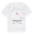 Schwarzau im Gebirge karta t-shirt