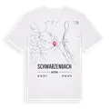 Schwarzenbach karta t-shirt