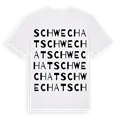 Schwechat ordlek t-shirt