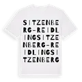 Sitzenberg-Reidling ordlek t-shirt