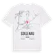 Sollenau karta t-shirt