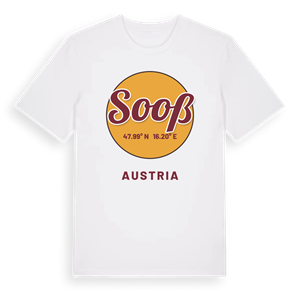 Sooß cirkel t-shirt – ekologisk bomull t-shirt från Pinshirt