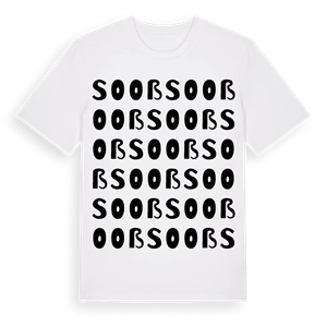Sooß ordlek t-shirt – ekologisk bomull t-shirt från Pinshirt