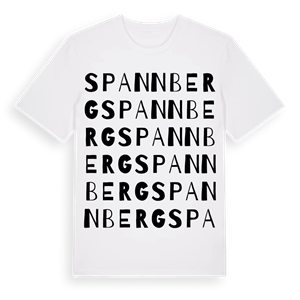 Spannberg ordlek t-shirt – ekologisk bomull t-shirt från Pinshirt