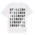Spillern ordlek t-shirt