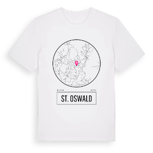 St. Oswald t-shirt – ekologisk bomull t-shirt från Pinshirt