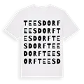 Teesdorf ordlek t-shirt