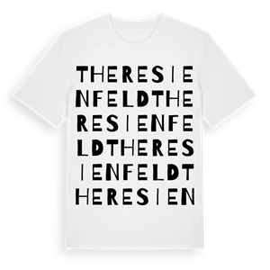 Theresienfeld ordlek t-shirt – ekologisk bomull t-shirt från Pinshirt