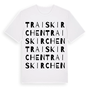 Traiskirchen ordlek t-shirt – ekologisk bomull t-shirt från Pinshirt