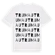 Trumau ordlek t-shirt