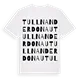 Tulln an der Donau ordlek t-shirt