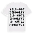 Velm-Götzendorf ordlek t-shirt
