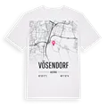 Vösendorf karta t-shirt