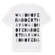 Waidhofen an der Thaya ordlek t-shirt