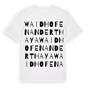 Waidhofen an der Thaya ordlek t-shirt – ekologisk bomull t-shirt från Pinshirt