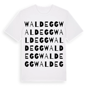 Waldegg ordlek t-shirt – ekologisk bomull t-shirt från Pinshirt
