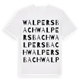 Walpersbach ordlek t-shirt