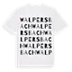 Walpersbach ordlek t-shirt