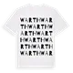 Warth ordlek t-shirt
