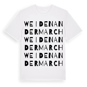 Weiden an der March ordlek t-shirt – ekologisk bomull t-shirt från Pinshirt