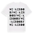 Weikendorf ordlek t-shirt
