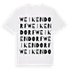Weikendorf ordlek t-shirt
