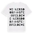 Weikersdorf am Steinfelde ordlek t-shirt