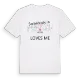 Någon i Weiten älskar mig t-shirt