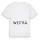 Jag älskar Weitra t-shirt stort tryck