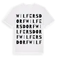 Wilfersdorf ordlek t-shirt