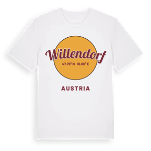 Willendorf cirkel t-shirt – ekologisk bomull t-shirt från Pinshirt