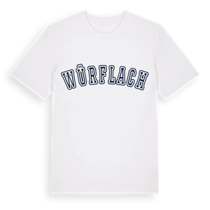 Würflach college t-shirt – ekologisk bomull t-shirt från Pinshirt