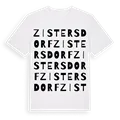Zistersdorf ordlek t-shirt