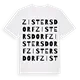 Zistersdorf ordlek t-shirt