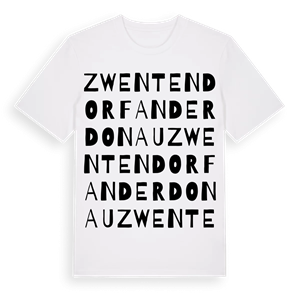 Zwentendorf an der Donau ordlek t-shirt – ekologisk bomull t-shirt från Pinshirt