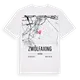 Zwölfaxing karta t-shirt