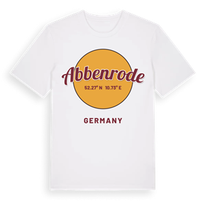 Abbenrode cirkel t-shirt – ekologisk bomull t-shirt från Pinshirt