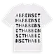 Abbenseth ordlek t-shirt