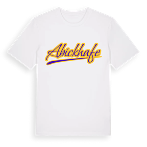 Abickhafe baseball t-shirt – ekologisk bomull t-shirt från Pinshirt