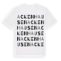 Ackenhausen ordlek t-shirt
